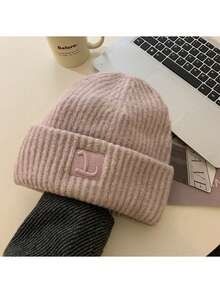 1pc Women's Chunky Knitted Hat - Hand Washable, Lightweight, Double Closable, Tassel Hat For New Year Occasions, Fashionable Winter Warm Earmuffs Autumn Accessories - Multicolor - View 15