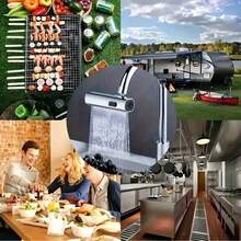 1 bộ chuyển đổi vòi bếp kiểu thác nước nhẹ, phụ kiện thay thế vòi bếp đa chức năng cho xe RV, vòi bồn rửa phòng tắm, bộ chuyển đổi vòi xoay 360° 3 trong 1 với vòi phun chống bắn nước, bề mặt mạ điện, giao diện kim loại, thích hợp cho trang trí phòng, trang trí nhà cửa, trang trí phòng tắm, phụ kiện nội thất, đồ dùng du lịch, đồ dùng cắm trại. - Nhiều màu - Xem 7