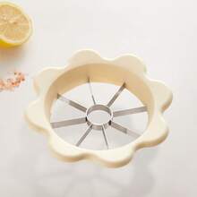 1 件不锈钢花形苹果切刀，多功能水果去核器和分割器，家用厨房水果切割工具 - 彩色 - 查看 12