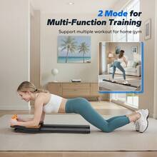 MERACH Pilates Board, Multifunctional Abdominal Board, Portable And Foldable Pilates Reformer - 黑色 - 查看 4