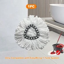 1/2/3/5 pezzi Ricambi per mocio, adatti per mocio rotanti, ricariche in microfibra super, compatibili con mocio triangolari girevoli a 360 gradi, facile pulizia per pavimenti domestici, forniture per la pulizia dei pavimenti di casa - Multicolore - Visualizzare 13