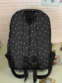 休闲女士背包，尼龙材质，大容量，新款，水豚可爱印花，方便日常通勤