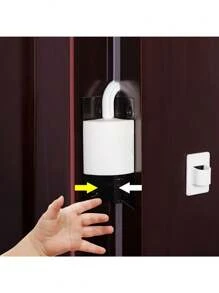 门夹保护装置，适用于卧室和浴室门，防止夹手指