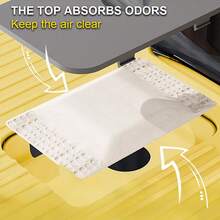 DDCAQIOUA Caja de para gatos,arenero para gatos cerrado caja de para gatos grande y completamente cerrada, accesorios para gatos, puerta de dos vías para entrada y salida, adecuada para gatitos y gatos adultos, prevención eficaz de salpicaduras de , antisalpicaduras y antiolor para evitar el desbordamiento de olores, una pala para gratis - Multicolor - Ver 10