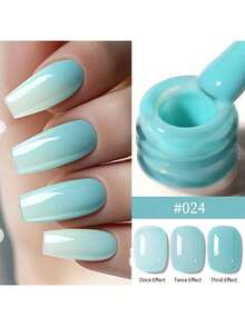 XEIJAYI 1pc Ice-Through Color Gel Nail Polish Semi Permanent Nail Art Soaking UV LED Nail Salon DIY Nail Salon Gel For Spring And Summer - Nhiều màu - Xem 29