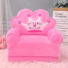 Foldable Kids Sofa Bed, 2 In 1 Toddler Folding Sofa, Kids Sofa Chair Bed, Living Room Kids Chair, Soft Touch Sofa Bed, Kids Nap Bed, Cute Cartoon Kids Sofa Chair Bed, Gift For Boys And Girls, Suitable For 3-4 Years Old Kids, Kids Sofa For Playroom Bedroom Living Room