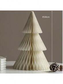 Set di 3 decorazioni da tavolo per albero di Natale in carta a forma di alveare 3D, palla di fiori di carta 2025, decorazione multifunzionale per casa, ufficio, cucina, feste, matrimoni, compleanni e attività stagionali, decorazione per centro tavola, decorazioni natalizie per la casa, regali di Natale, decorazioni natalizie per la stanza, decorazioni natalizie invernali