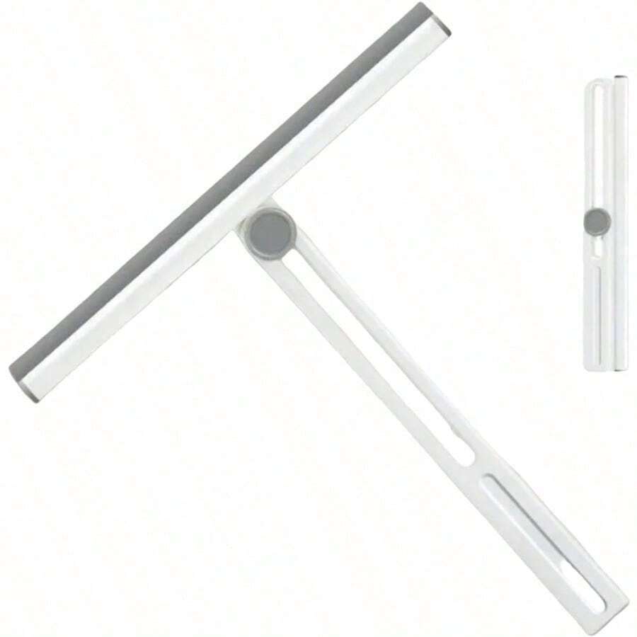 Premium Shower Squeegee - Professional Bathroom Glass Cleaner, Streak-Free Window Wiper Tool For Household, 1 PC, Random Color (Blue/White)  - Best Seller Home Essential - 隨機顏色 - 查看 1