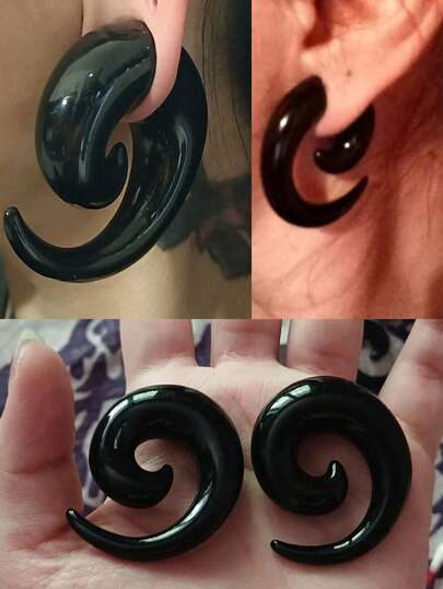 一對龐克個性耳擴