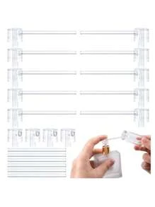 5/10pcs Diffuser Funnel Cosmetic Pump Dispenser Perfume Tool Perfume Atomizer Refillable Bottle Tool, Perfume Dispenser Pump Perfume Refill Pump Cosmetic Dispenser Pump Transfer Tool For Travel Refillable Perfume Spray Bottle - Clear - View 4