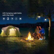 Portable Camping Light - 3 Mode LED Lantern With Hook IPX4 Waterproof - Compact For Night /Camping/Blackout/Hiking - Multicolor - View 11