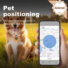 1pc Black Mini LBS Loss Prevention Device, Compact And Lightweight, Easy To Carry, Suitable For The Elderly, Pets