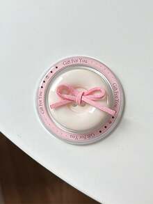 1 Giá đỡ điện thoại hình nơ màu trơn, Giá đỡ để bàn từ tính, Sáng tạo kiểu Hàn Quốc, Thuận tiện để xem video Tương thích với iPhone, điện thoại Android, Quà tặng sinh nhật, gia đình, bạn bè Giá đỡ điện thoại dạng đẩy-kéo Phụ kiện điện thoại - Nhiều màu - Xem 4