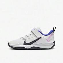 Nike Zapatos deportivos para niños OMNI MULTI-COURT PS con absorción de impactos, transpirables y duraderos - Blanco - Ver 1