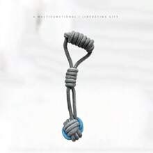 寵物玩具小狗狗繩結玩具咬不爛磨牙解悶寵物繩結玩具發洩耐咬幼犬金毛磨牙潔齒益智訓練互動玩具