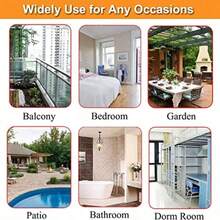 TOCOZOC Tendedero Retractil Tendedero para Ropa Interior y Exteriores de Ajustable de 12 Metros Portatil de Servicio Pesado Tendedero Organizador de Cintos de Pared para Colgar Ropa