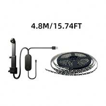 RGB+IC LED Lights For TV Backlighting, USB Powered Backlight Kit With Cmaera, Single Point Color Strip Lights For 45-75 Inch TVs, Ambient Lighting For Gaming And Home Theaters,Single Point Color Extraction - RGBIC S-type Light Strip - View 16