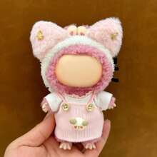 LABB 17厘米工装毛绒娃娃服装套装，仅衣服，适合第一代和第二代 LABB 服饰，坐姿派对服装，不含鞋子