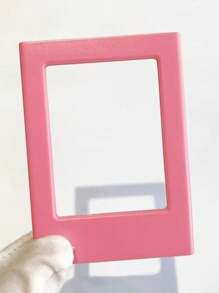 1 szt. wielokolorowa 3-calowa magnetyczna plastikowa ramka na zdjęcia, magnetyczna naklejka na lodówkę, do zdjęć z aparatu natychmiastowego i mini kartek, odpowiednia do spersonalizowanej dekoracji lodówki, prezent dla przyjaciół, na Halloween, Boże Narodzenie