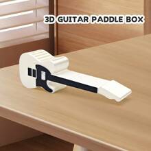 3D Printed Bass Music Box, Creative 3d, Can Store Guitar Picks, Music Ornaments, Decompression Toys, Creative Gifts, Party Decorations,For Back-To-School Season, Halloween, Christmas