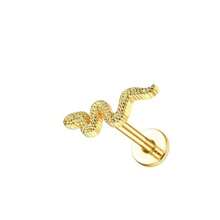 ORAZIO ORAZIO 1-8 Piezas Pendientes Helix de 16G para Mujeres, Aros para el Labio sin Rosca de Inserción, Aros para Tragus, Medusa, Concha, Monroe, Piercing y Joyería