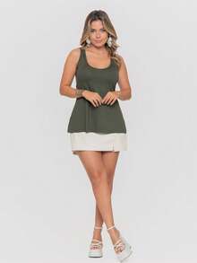 Regata Soltinha Dia A Dia Feminina Básica Premium Estilosa