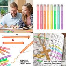 Feela Bible Gel Highlighter Study Kit 8 Bright Colors - 如圖 - 查看 1