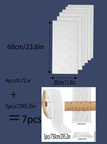GORGECRAFT Flowers Peel And Stick 3D Foam Wall Sideboard Self Adhesive Wallpaper Frame Flexible Base Decoration Mirror Frame Sticky Decoration Wall Line For DIY Decoration Of Family Hotel,Skirting Board Self-Adhesive Wall Corner Decoration European Style Living Room Floor Line Self-Adhesive 3D Decorative Strip Bedroom Room Decor Home Decor Wallpapers Wall Paper Bathroom Kitchen Wall Stickers Wall Decor Wall Sticker