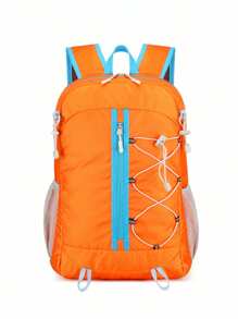 户外防水行李袋，可折叠轻便运动行李袋，登山户外骑行运动包，大容量户外男女通用折叠包，适合骑行爱好者，大学生徒步登山旅行度假/送给朋友的礼物