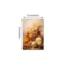 1 幅秋季墙壁艺术画秋季风景帆布印刷画，适合卧室、客厅或办公室的秋季装饰，适合秋季或秋季假期海报，适合送给她的礼物，无框或带框