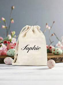 1pc Custom Name Makeup Bags, Cute Name Themed Gifts, Small Pet Lover Travel Cosmetic Bag, Zipper Pouch For Teens Daughter Sister, Funny Stuff Birthday Christmas Decorations Makeup Organizer Makeup Storage Bag Mini Pouch Travel Small Makeup Case Accessories Make Up Holder Brush Bag Make Up Container Cosmetic Bag
