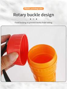 6.5cm/2.56in Diameter Plastic Telescopic Art Tube, 43.5cm/17.13in Retracted Length, Max 75cm/29.53in Extended Length, High-Quality Plastic Telescopic Art Tube, Storage Tube, Collection Tube, Transport Tube, Poster Tube, Quiver Tube,For School Supplies,Back To School - Multicolor - View 8