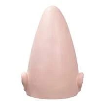 Thick Bald Skin Alien Bald Cap, Plastic Halloween Skull Egg-Shaped Wig, Exquisite Costume Dress Up Simulation Role Play Head Mask, Suitable For Men And Women Party