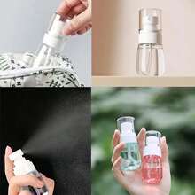 1个细雾喷雾瓶，小型喷雾器，带泵和透明容器，香水喷雾器，爽肤水喷雾瓶，化妆品可填充瓶，旅行喷雾瓶，便携式乳液/洗发水分配器，多种颜色和尺寸可选 - 彩色 - 查看 8