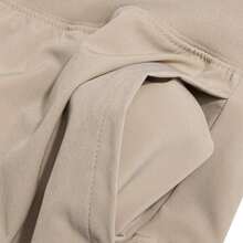 Under Armour Rival Hi Rise Woven Pant, Ankle Jogger Single Layer Pants For Daily Wear & Running, 1382727 - Khaki - View 4