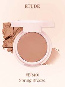 ETUDE Sombra de ojos en mousse de aire BR401 2g - Ligera y difuminable | Marrón neutro mate, de larga duración, maquillaje degradado coreano