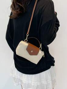 Túi xách mini màu trơn thanh lịch với dây đeo vai có thể điều chỉnh, túi quà tặng lý tưởng cho các bữa tiệc, vũ hội, dạ hội/tiệc chiêu đãi, phù hợp với váy dạ hội, váy dự tiệc, cũng thích hợp cho lớp học đại học/cao đẳng, lễ hội, kỳ nghỉ, hoạt động ngoài trời, leo núi, du lịch, địa điểm thể thao, đựng son môi, phù hợp cho phụ nữ, bé gái, sinh viên đại học, quý cô, nhỏ gọn và dễ mang theo. - Màu be - Xem 4