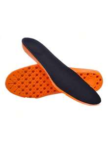 Kit With 3 Pairs Of Shock Zero Gel Insoles, Soft And Comfortable, For Men And Women, Sneakers, Boots, Shoes - 橘色 - 查看 4
