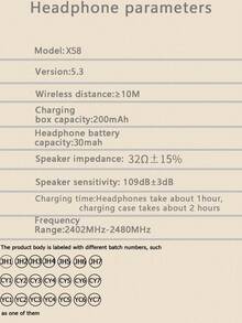 无线耳机 触控耳机 夹式耳机 适用于的耳塞 - 彩色 - 查看 11
