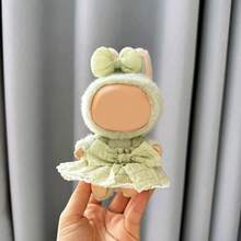 (仅限服装) 新款钥匙扣连衣裙配饰 蝴蝶连衣裙 适合拉布布