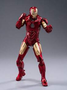 Hasbro ​​10th Anniversary Series 1:10 Scale Action Figure Collection - MK1 To MK7 Non-Luminous, 18cm Armor With Interchangeable Hands & Flame Effects, Avengers Movie Accuracy Collector's Edition"​