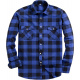 Blue/Black Plaid