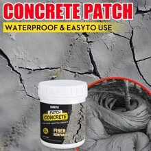 150g/300g水泥砂浆，混凝土填充粉，防水，防裂，耐热，适用于家庭装饰，瓷砖粘合剂，管道和屋顶维修以及地板维护 - 彩色 - 查看 2