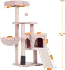 Alberi e rifugi per gatti - Beige Marrone - Visualizzare 6