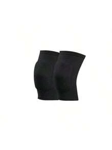 2片装加厚舞蹈海绵护膝适用于运动健身跪姿跳舞健身防护护膝减震健身房配件护膝运动护膝健身房护膝