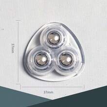 Self-Adhesive Casters - Mini Swivel Wheels - Stainless Steel Swivel Casters - 360 Degree Rotation - Adhesive Sliding Wheels - Bottom Storage - Multicolor - View 6