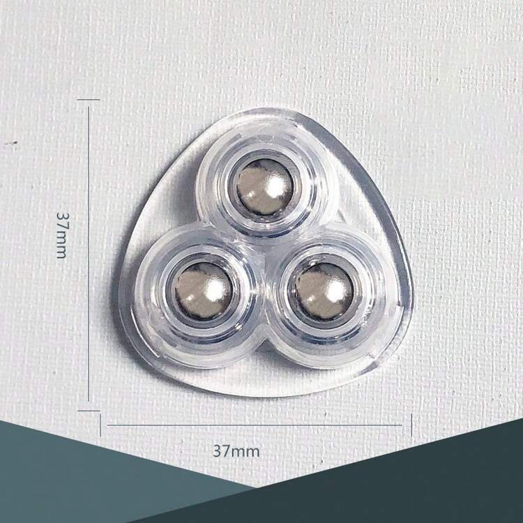 自粘脚轮 - 迷你万向轮 - 不锈钢万向轮 - 360度旋转 - 粘性滑动轮 - 底部储存 - 彩色 - 查看 6