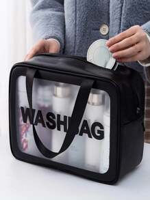 Bolsa de aseo de viaje 3 en 1, bolsa de maquillaje impermeable de gran capacidad unisex, bolsa de cosméticos de viaje impermeable portátil, bolsa de aseo, bolsa de maquillaje, organizador de mujer, útiles escolares/universitarios, bolsa esencial para cruceros, accesorios de playa, organizador de toallas de playa, artículos de playa, bolsa de resort, regalo ideal para vacaciones, caja de almacenamiento de productos de cuidado de la piel y cosméticos, bolsa de viaje esencial