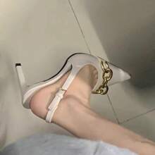 Women Heeled Sandals - 黑色升級版 - 查看 6