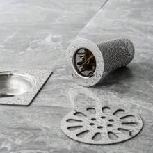 1pc Household Bathroom Sink Bathtub Drain Hair Anti Blocking Net, Floor Drain